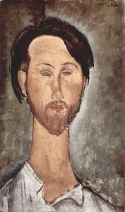 LéopoldZborowskiの肖像 作： Amedeo Modigliani
